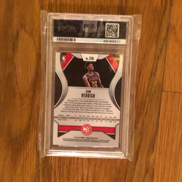 Cam Reddish PSA 9 Prizm Rookie Card - Picture 2 of 2